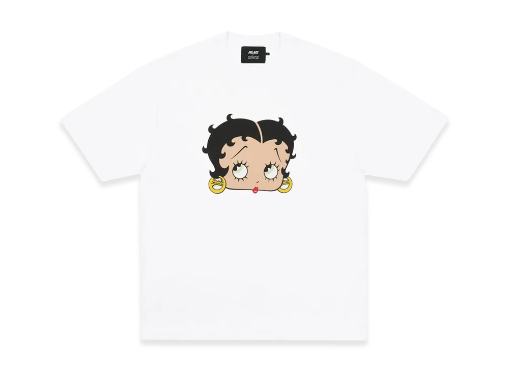 PALACE x Betty Boop T-Shirt "White"