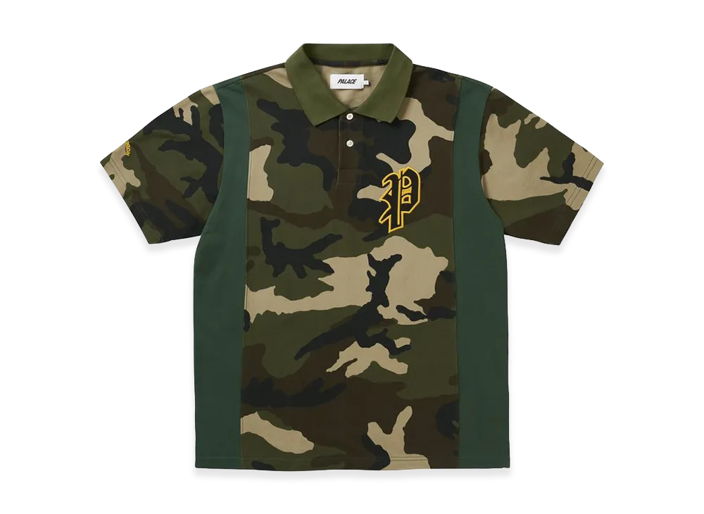 PALACE Legacy Polo "Woodland Camo"