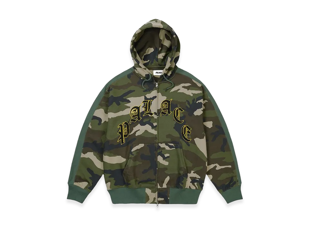 PALACE Legacy Zip Hood "Woodland Camo"