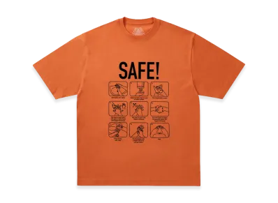 PALACE Safe T-Shirt "Pop Orange"