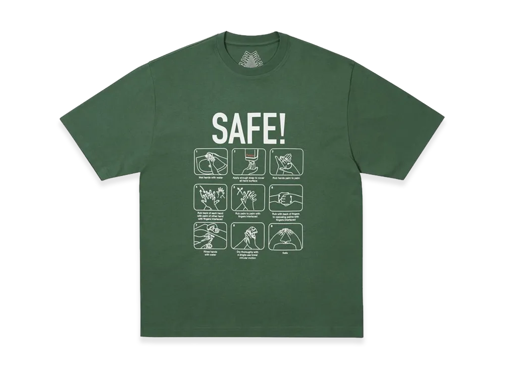 PALACE Safe T-Shirt "Racey Green"