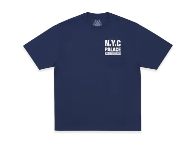 PALACE Shop Numbers T-Shirt "Navy"