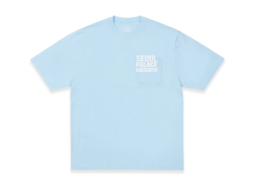PALACE Shop Numbers T-Shirt "Perfect Blue"