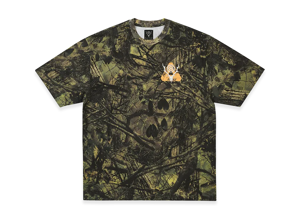 PALACE x South2 West8 Stag Ferg T-Shirt "Olive Camo"