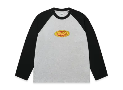 PALACE Tibetan Potala Longsleeve "Grey Marl"
