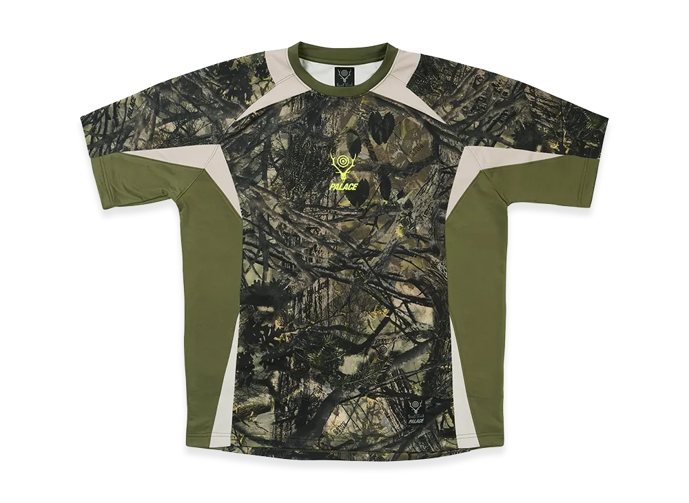 PALACE x South2 West8 Jersey "Olive Camo"