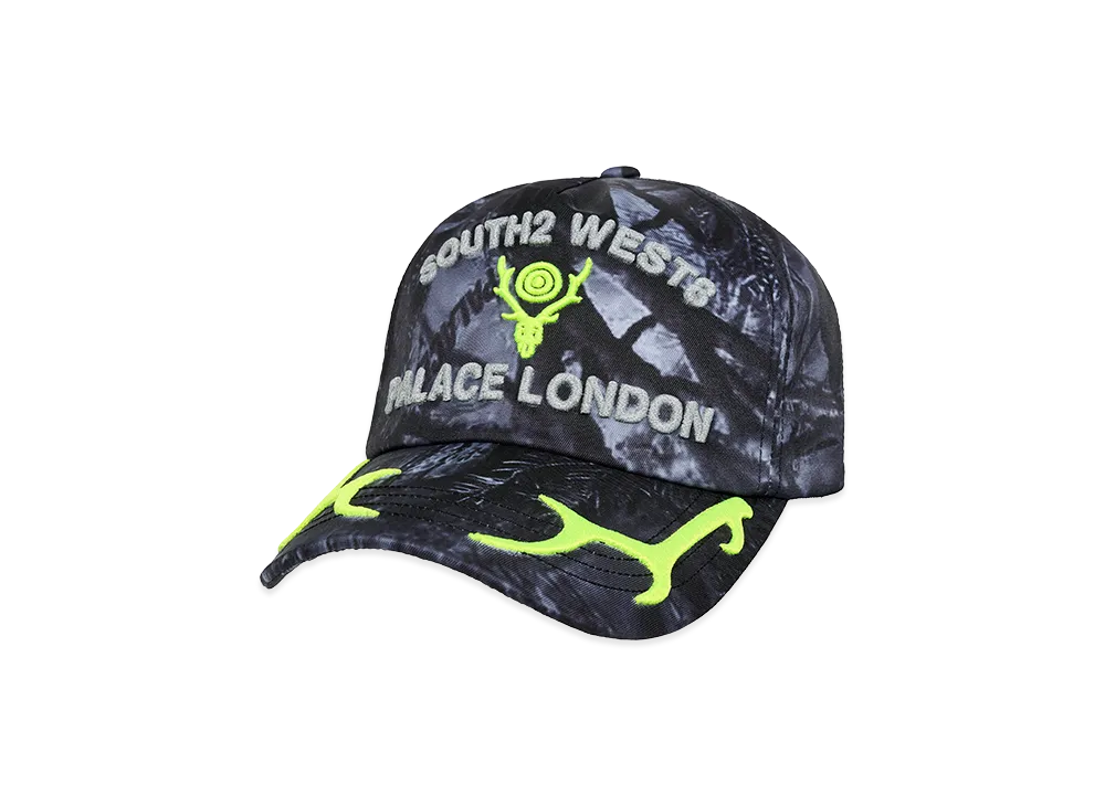 PALACE x South2 West8 Trucker "Black Camo"