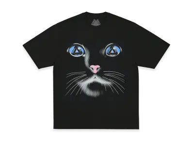 PALACE Cat Face T-Shirt "Black"