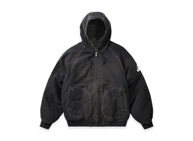 PALACE 10 OZ Hooded Canvas Jacket "Black"
