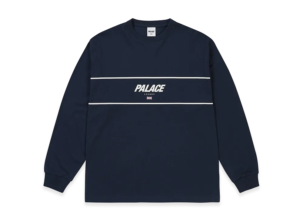PALACE Palace London Longsleeve "Navy"