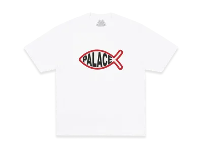 PALACE Plaice T-Shirt "White"
