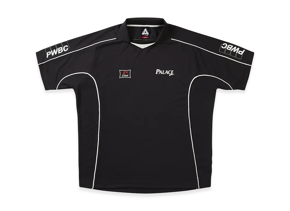 PALACE Palace Golf Mesh Polo "Black"