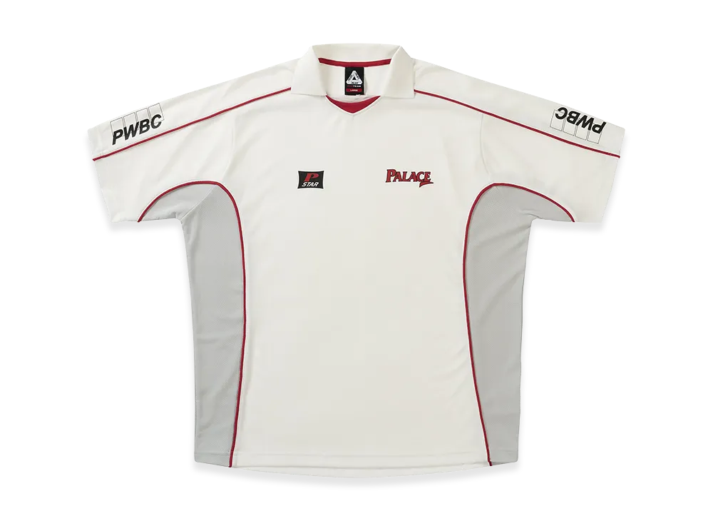 PALACE Palace Golf Mesh Polo "White"