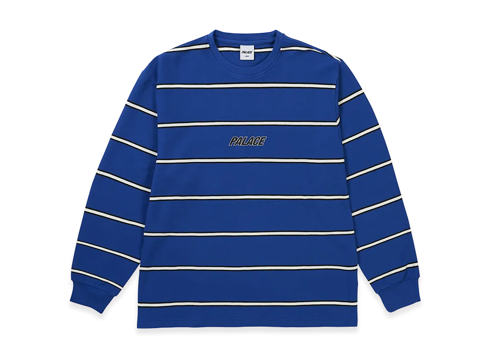 PALACE Palace Duo Stripe Longsleeve "Classy Blue"
