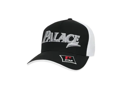 PALACE Golf P-Frame 5-Panel Snapback "Black White"