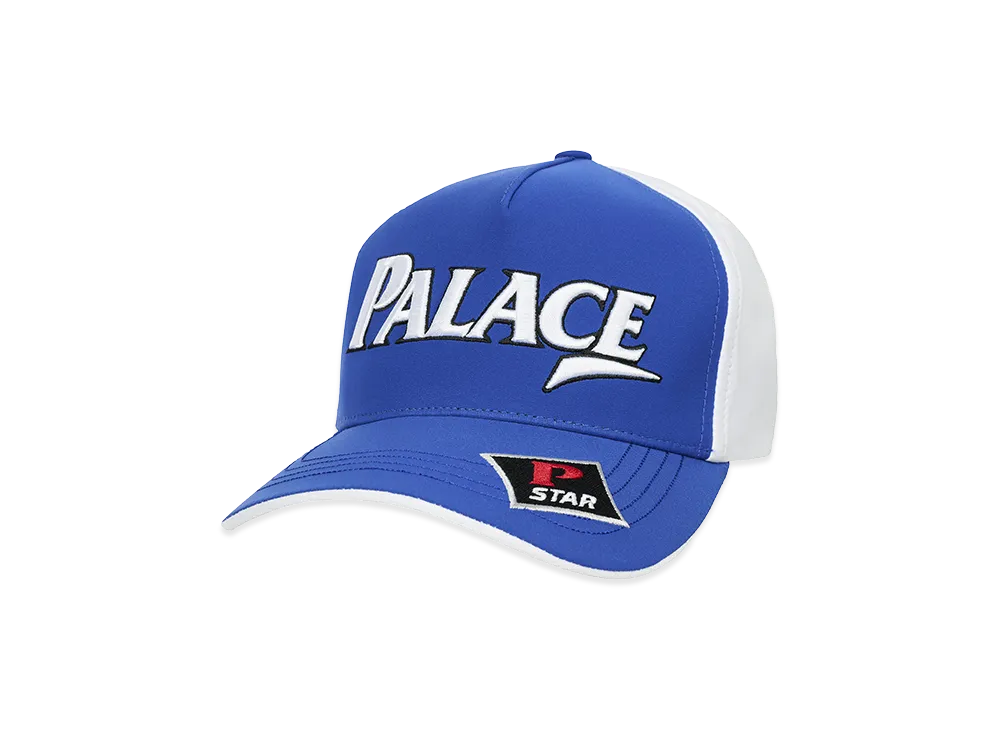 PALACE Golf P-Frame 5-Panel Snapback "Blue White"