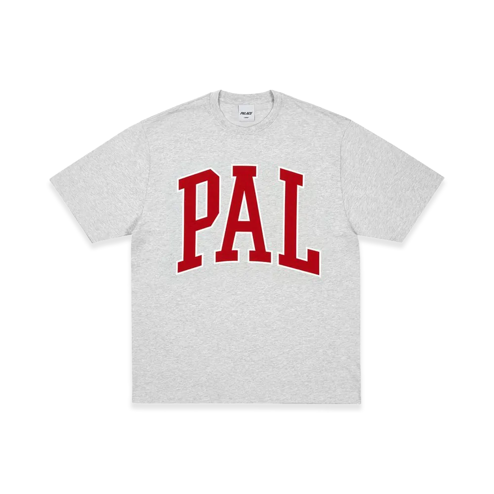 PALACE Pal Caps T-Shirt "Grey Marl"