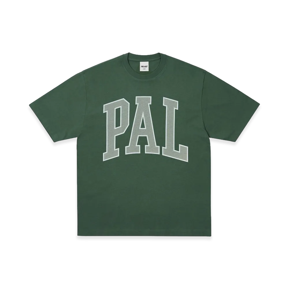 PALACE Pal Caps T-Shirt "Racey Green"