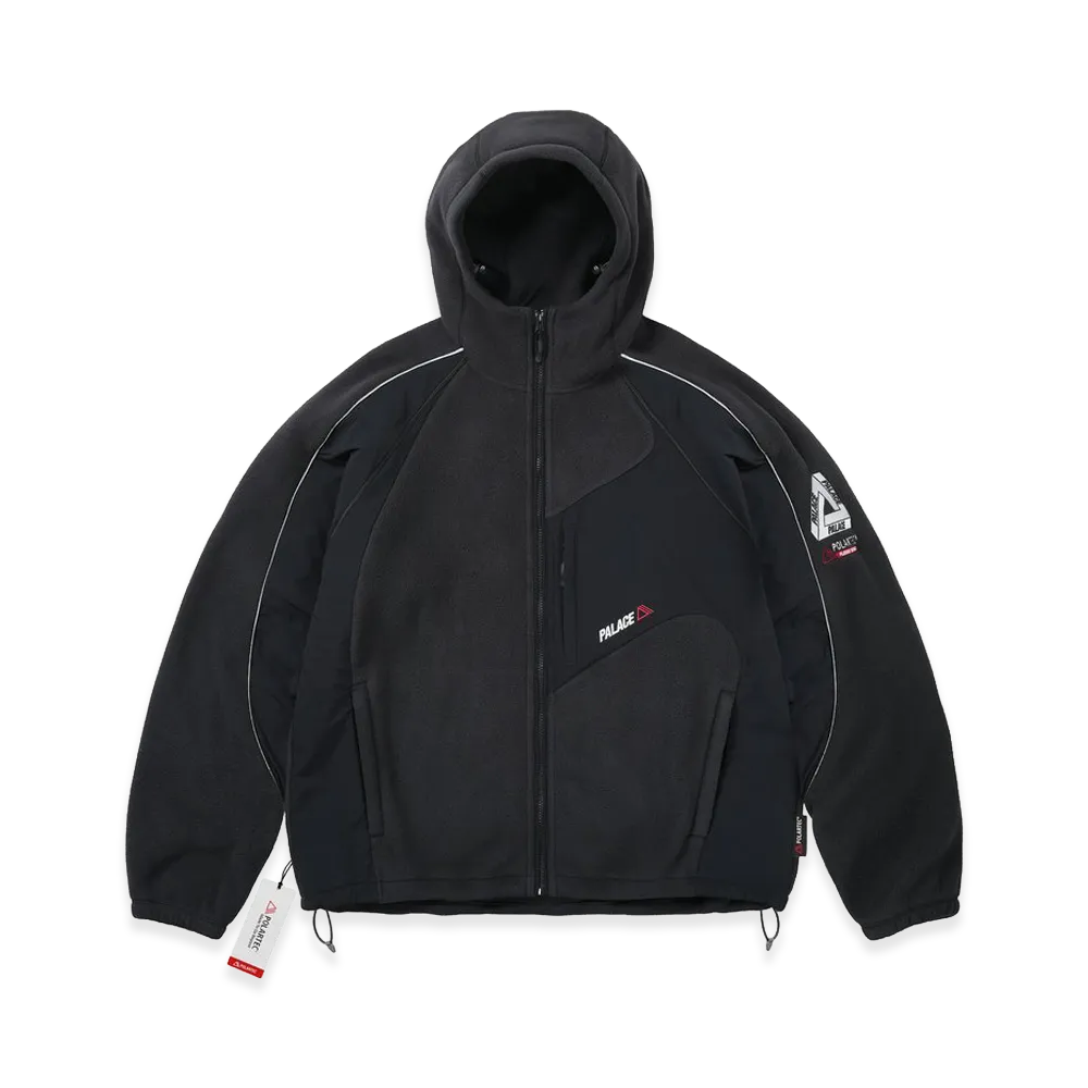 PALACE Polartec 200 Hooded Jacket "Black"