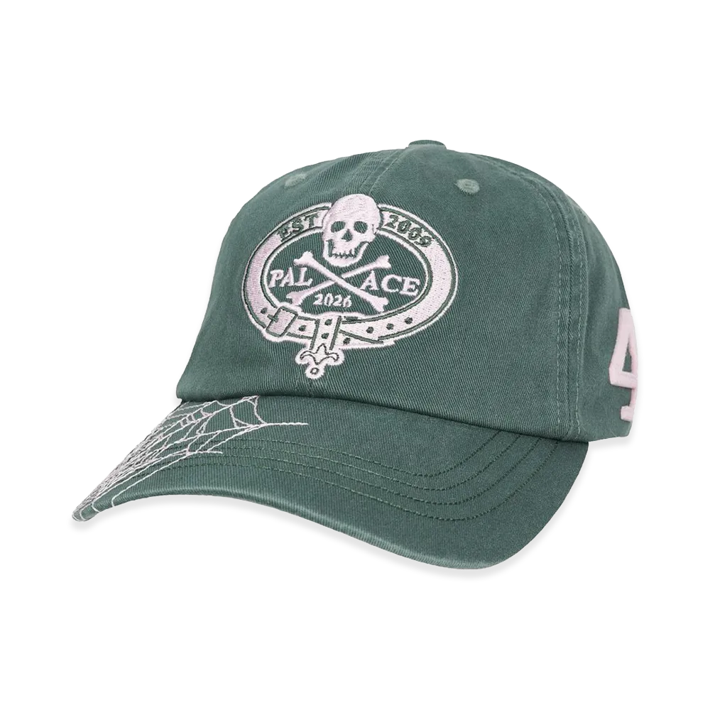 PALACE Skull Crest 6-Panel "Racey Green"