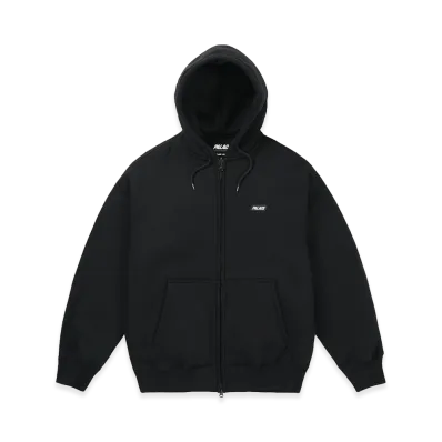 PALACE Thermal Bonded Zip Hood "Black"