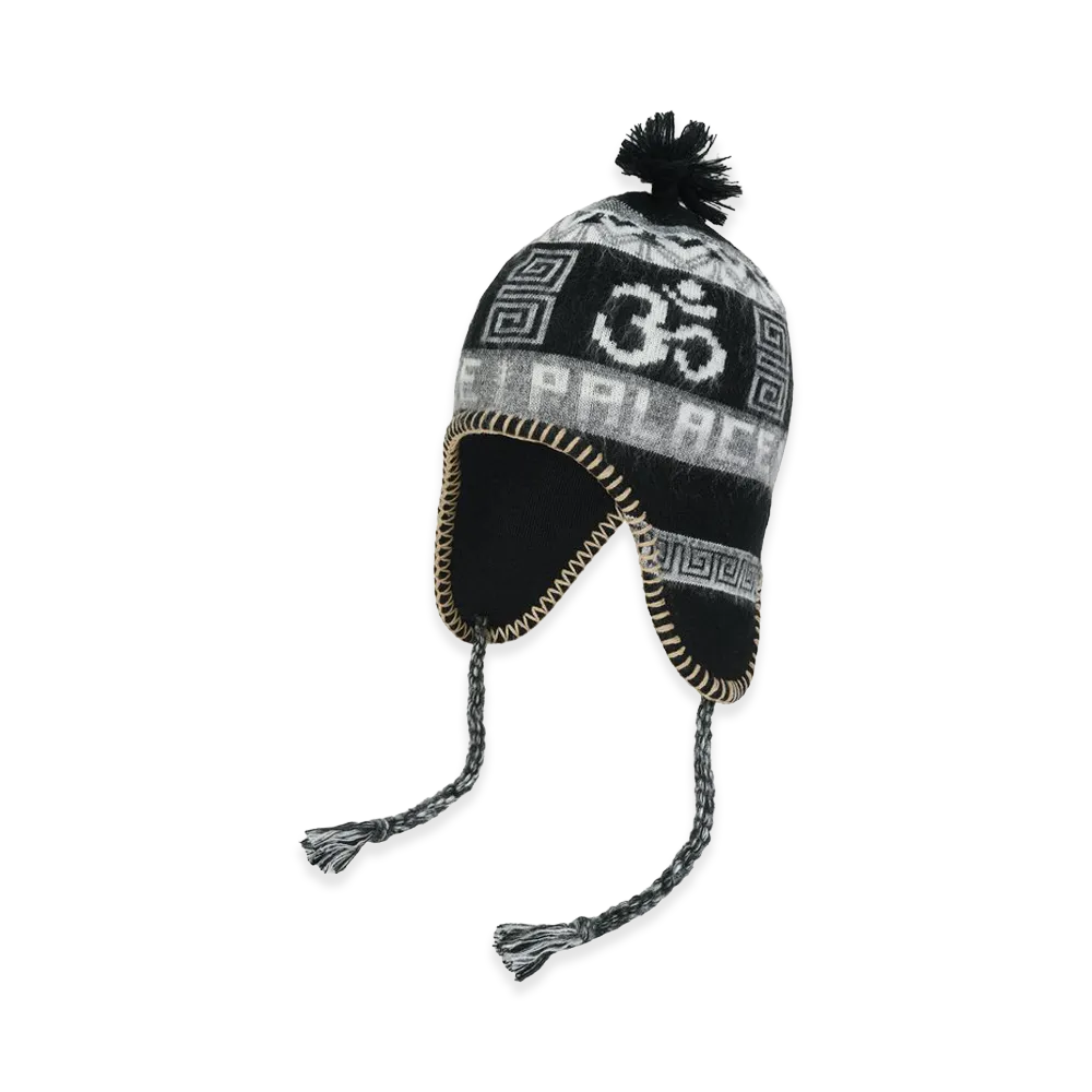PALACE Om Peruvian Beanie "Black"