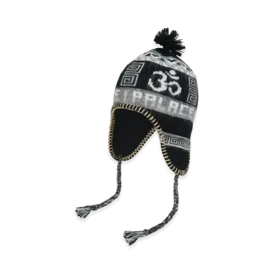 PALACE Om Peruvian Beanie "Black"