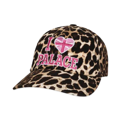PALACE I Love Palace 6-Panel "Leopard"