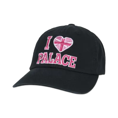PALACE I Love Palace 6-Panel "Black"
