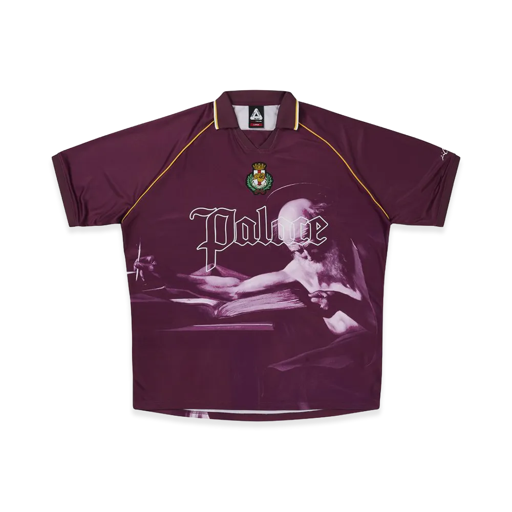 PALACE Caravaggio Football Jersey "Wine"
