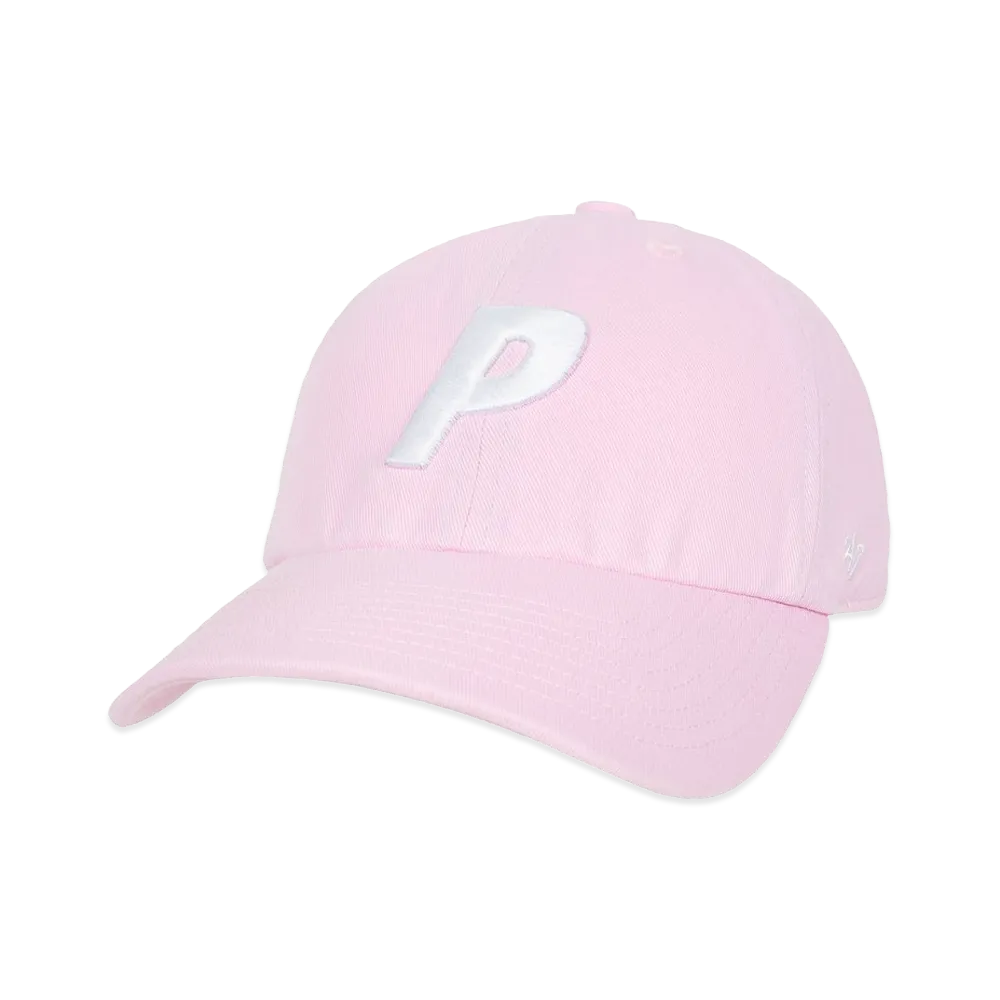 PALACE x 47 Kids P Clean Up 6-Panel "Petal Pink"