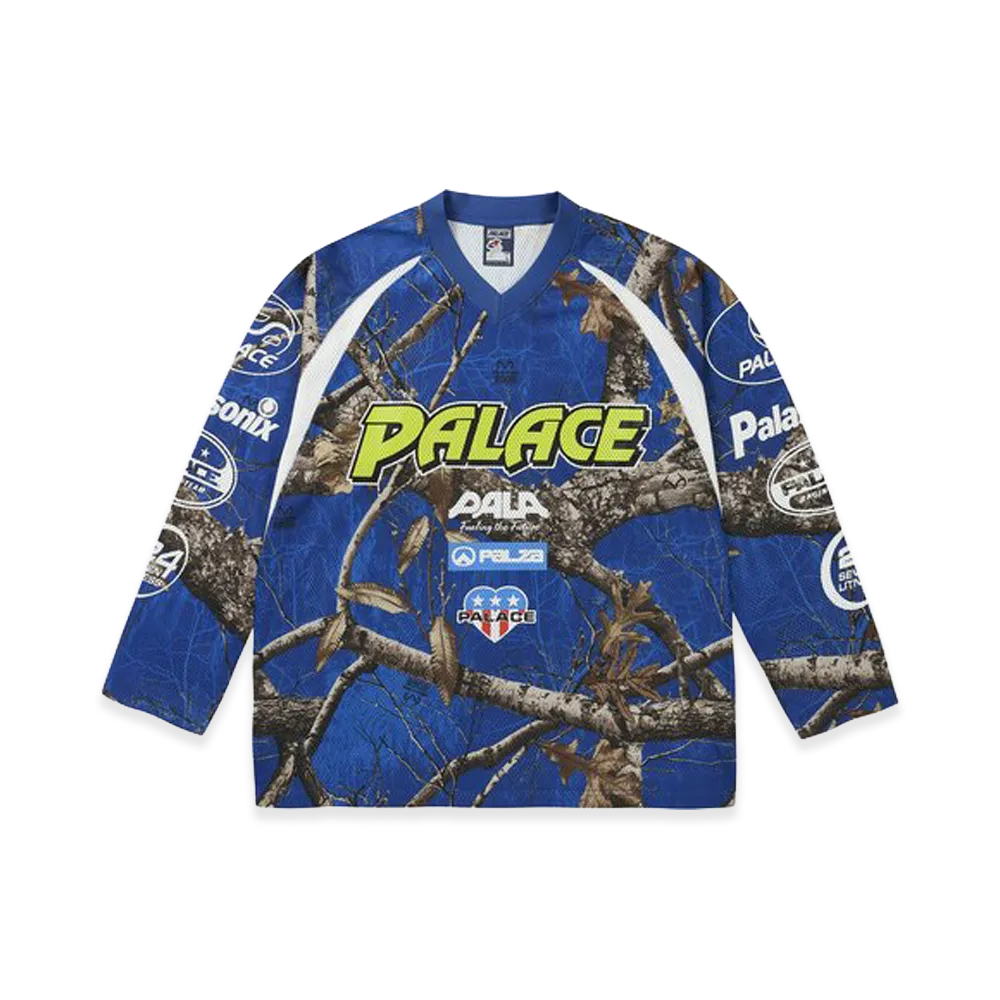 PALACE Dascar Hockey Jersey "Realtree Edge Blue"