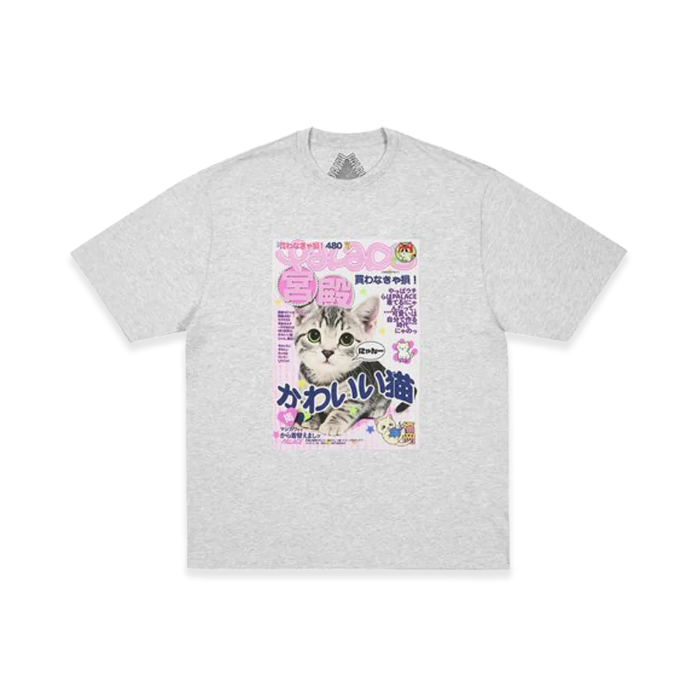 PALACE Cute Stuff T-Shirt "Grey Marl"
