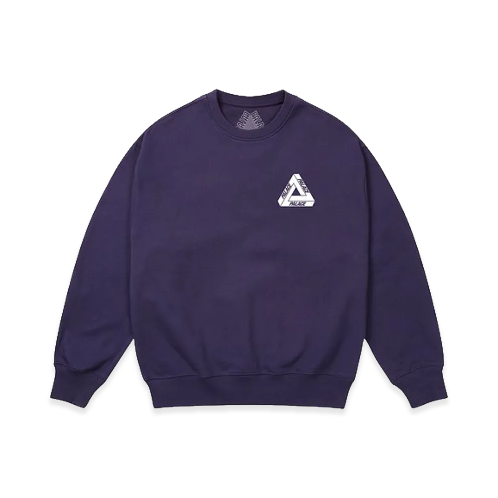PALACE Tri-Ferg Crew "Heavy Purple"