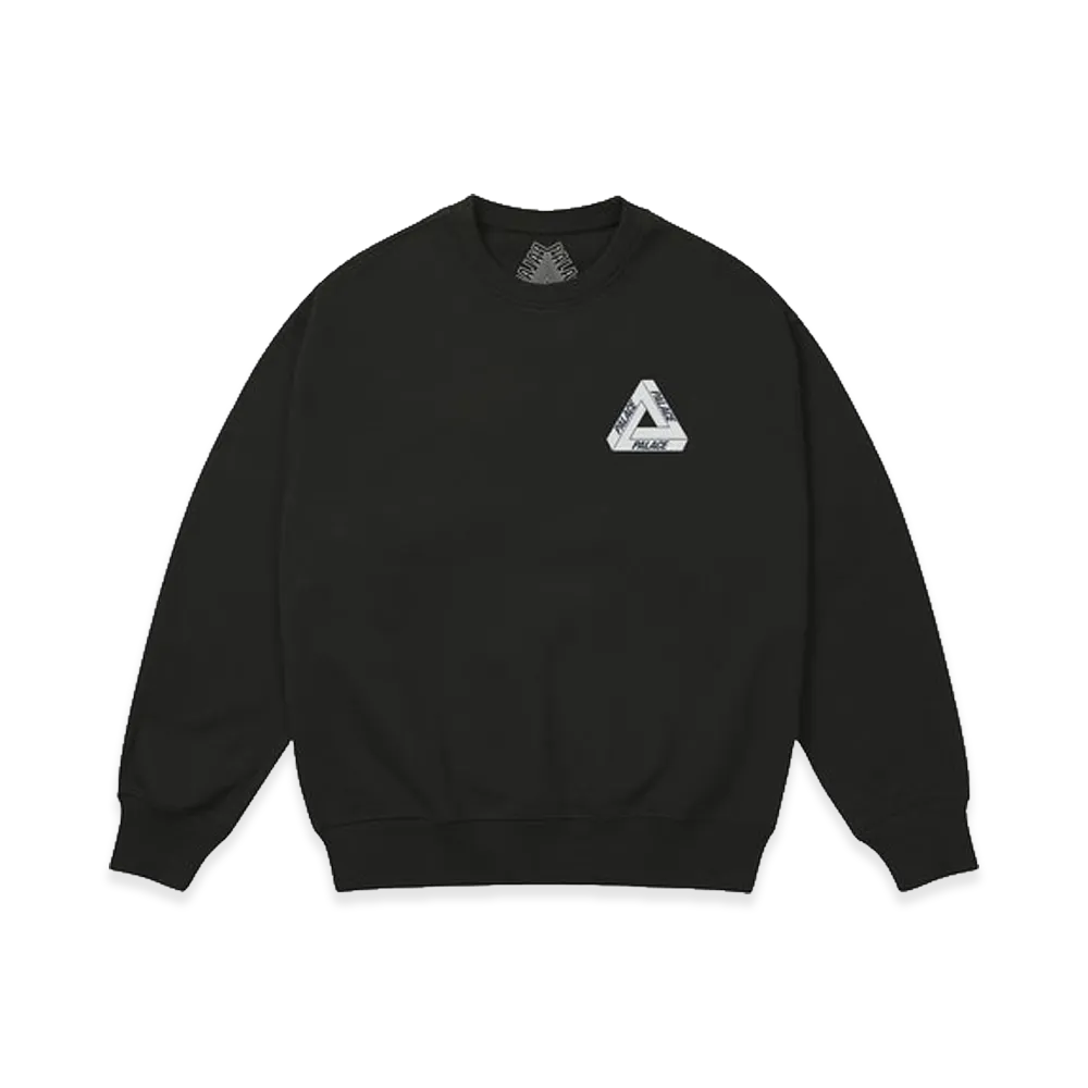 PALACE Tri-Ferg Crew "Black"