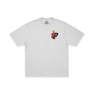 PALACE Cherry P T-Shirt "Grey Marl"