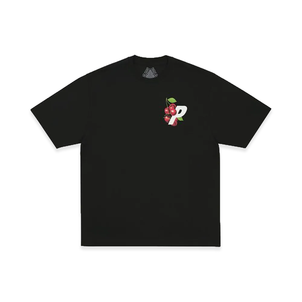 PALACE Cherry P T-Shirt "Black"