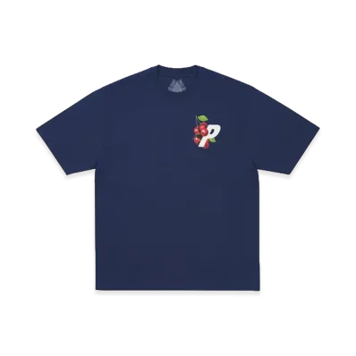 PALACE Cherry P T-Shirt "Navy"