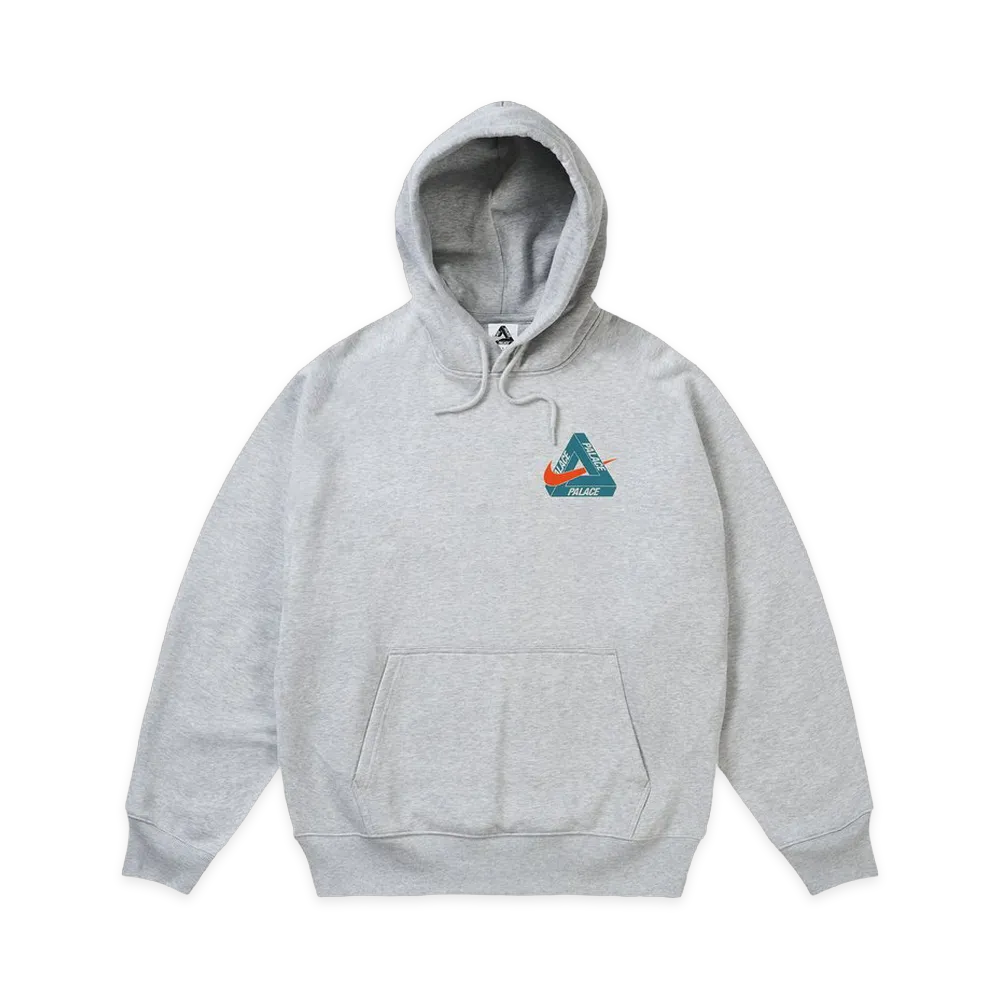 PALACE x Nike Tri-Swoosh Hood "Grey Marl"