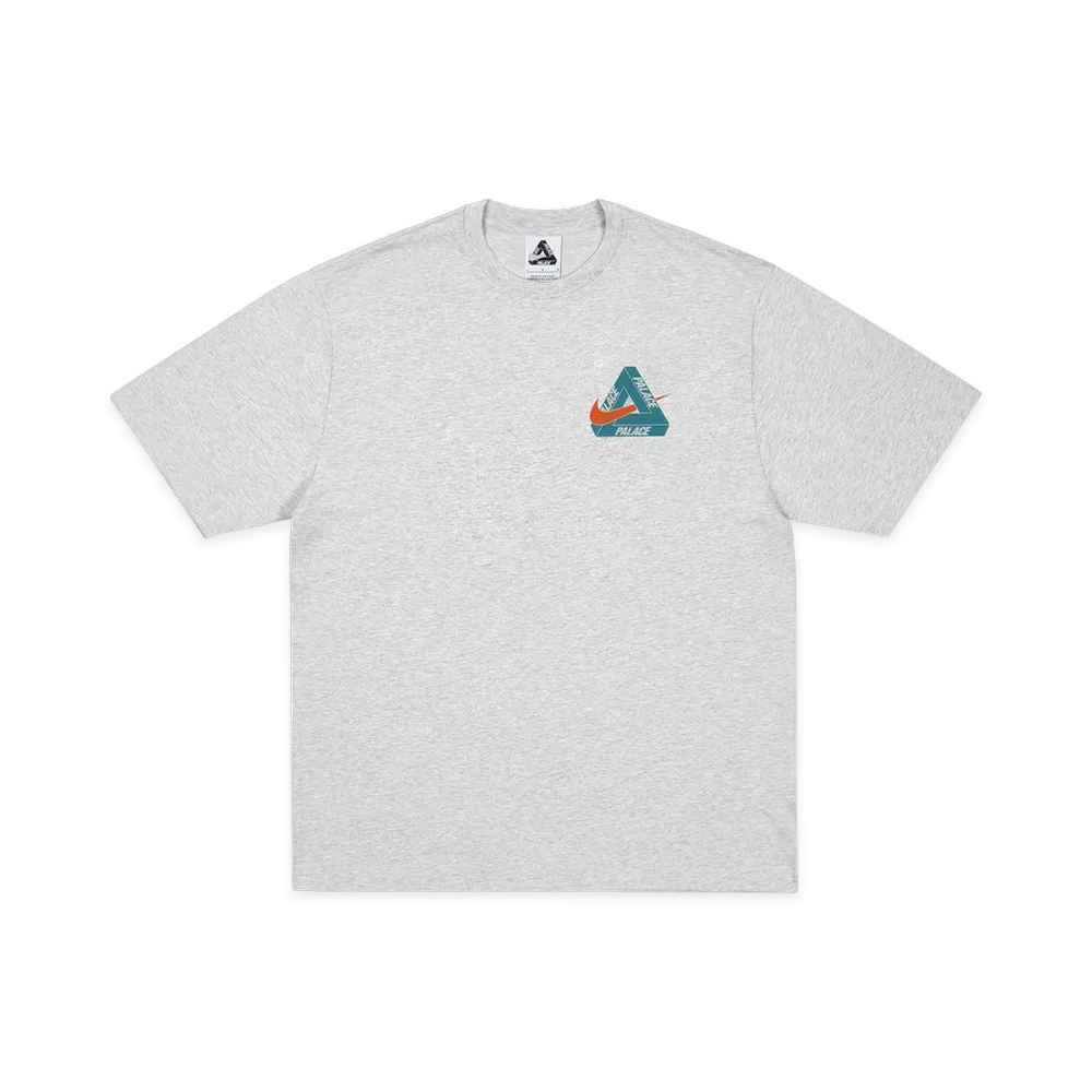 PALACE x Nike Tri-Swoosh T-Shirt "Grey"
