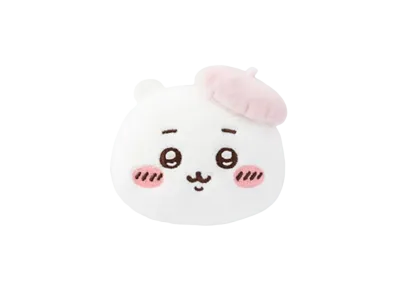 Gray Parka Service "Tokyo souvenir OKAO Plush Badges" -Chiikawa- Chiikawa