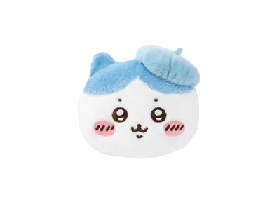 Gray Parka Service "Tokyo souvenir OKAO Plush Badges" -Chiikawa- Hachiware