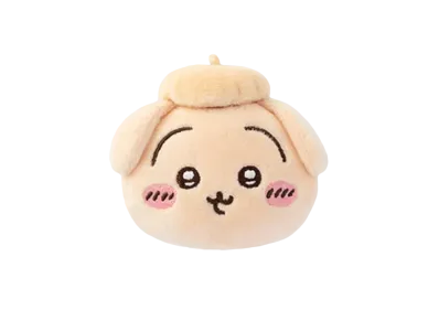 Gray Parka Service "Tokyo souvenir OKAO Plush Badges" -Chiikawa- Usagi