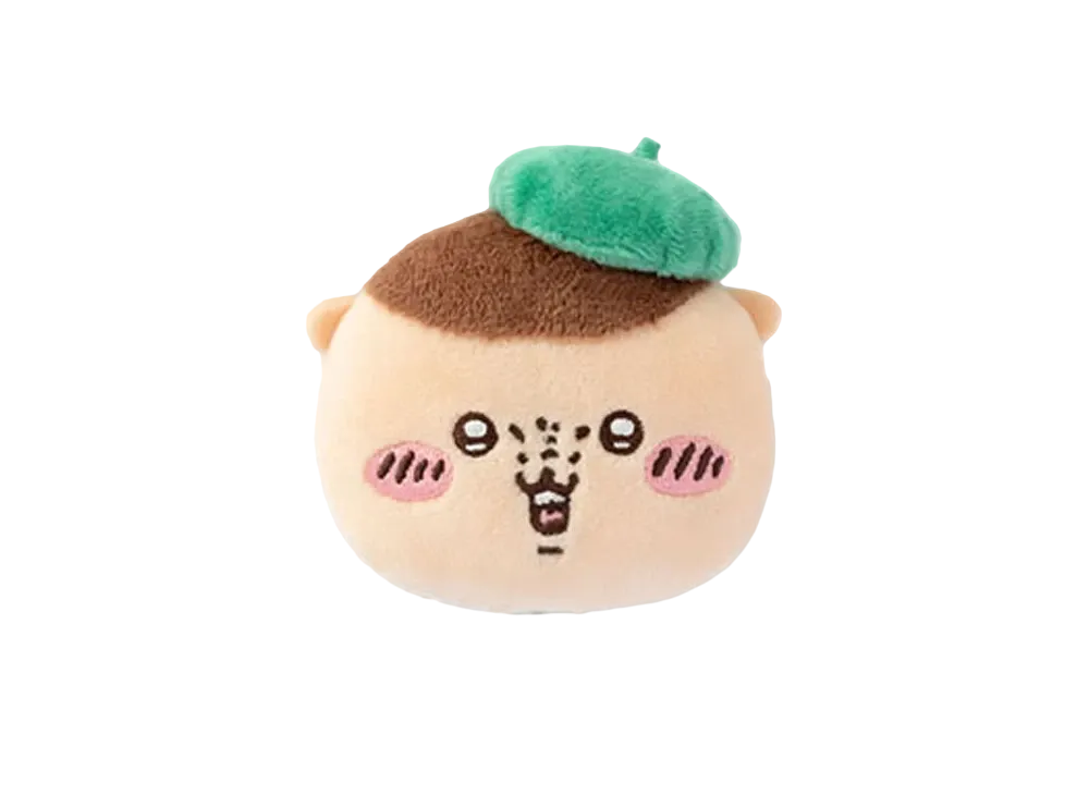 Gray Parka Service "Tokyo souvenir OKAO Plush Badges" -Chiikawa- Kuri-Manju