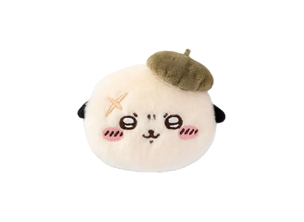 Gray Parka Service "Tokyo souvenir OKAO Plush Badges" -Chiikawa- Rakko