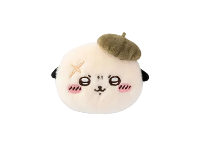 Gray Parka Service "Tokyo souvenir OKAO Plush Badges" -Chiikawa- Rakko