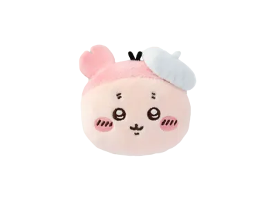 Gray Parka Service "Tokyo souvenir OKAO Plush Badges" -Chiikawa- Furuhonya