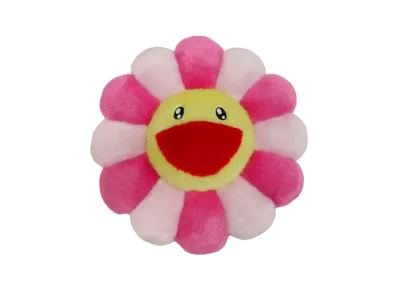 Kaikai Kiki -Takashi Murakami- Flower Cushion / Pink & Light Pink & Yellow (30cm)