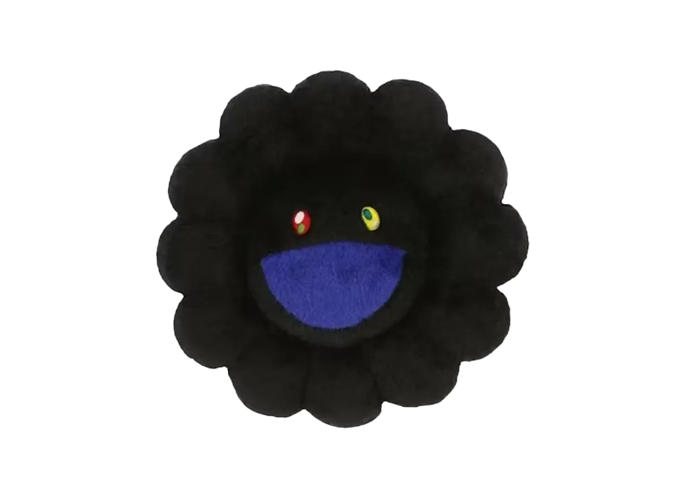 Kaikai Kiki -Takashi Murakami- Flower Cushion / Black (30cm)