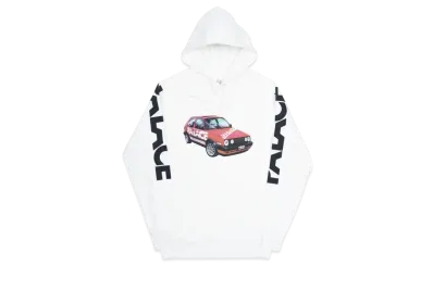 PALACE Schotter Hood "White"